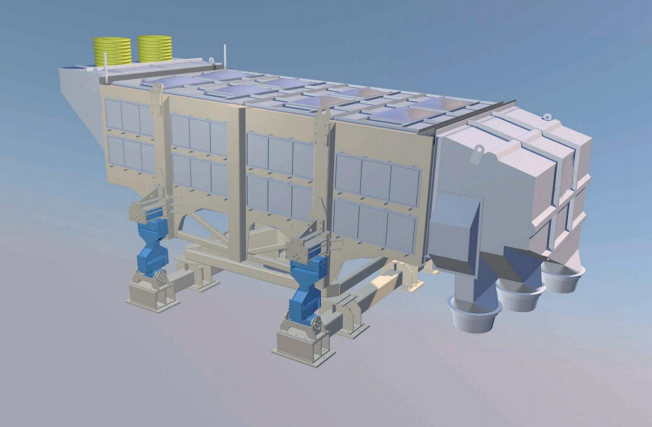 Машина для просеивания ДСП