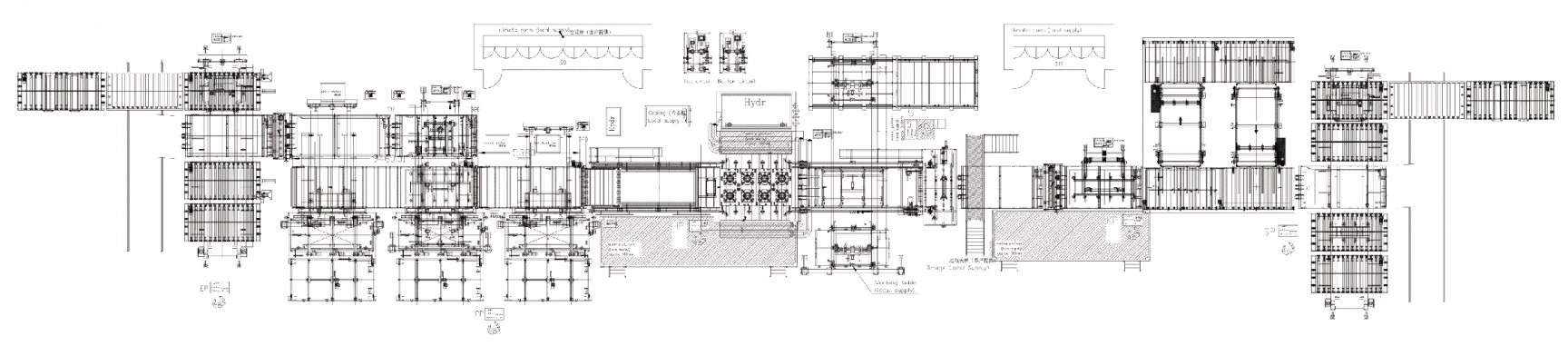 Короткая цикла Hot Press Line